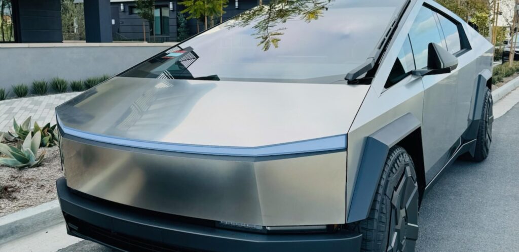 Tesla Cybertruck rental in Los Angeles, CA.