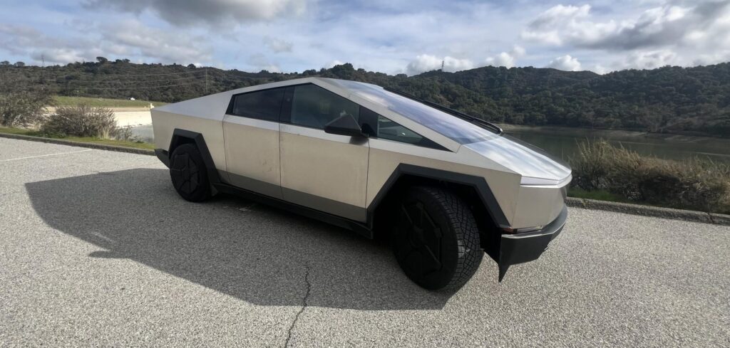 Tesla Cybertruck rental in San Francisco, CA.