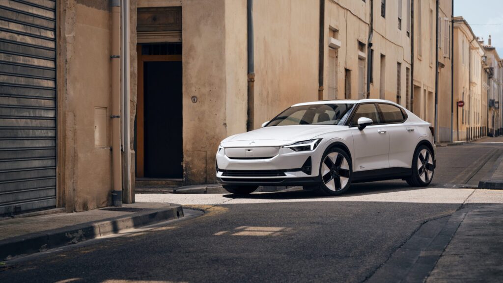 Polestar Scottsdale, AZ white Polestar 2 electric vehicle.
